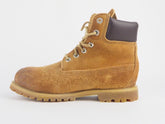 Womens Timberland 6 Inch Premium 15662 Wheat Leather Lace Up Waterproof Boots